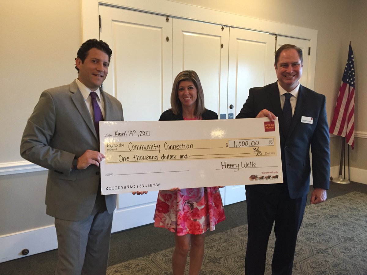 SSVPECouns's tweet photo. Thank you @WellsFargo for helping us through your Community Connection Grant Program. What an amazing event! #betterispossible @vpepanthers https://t.co/n7QuJFcHqU