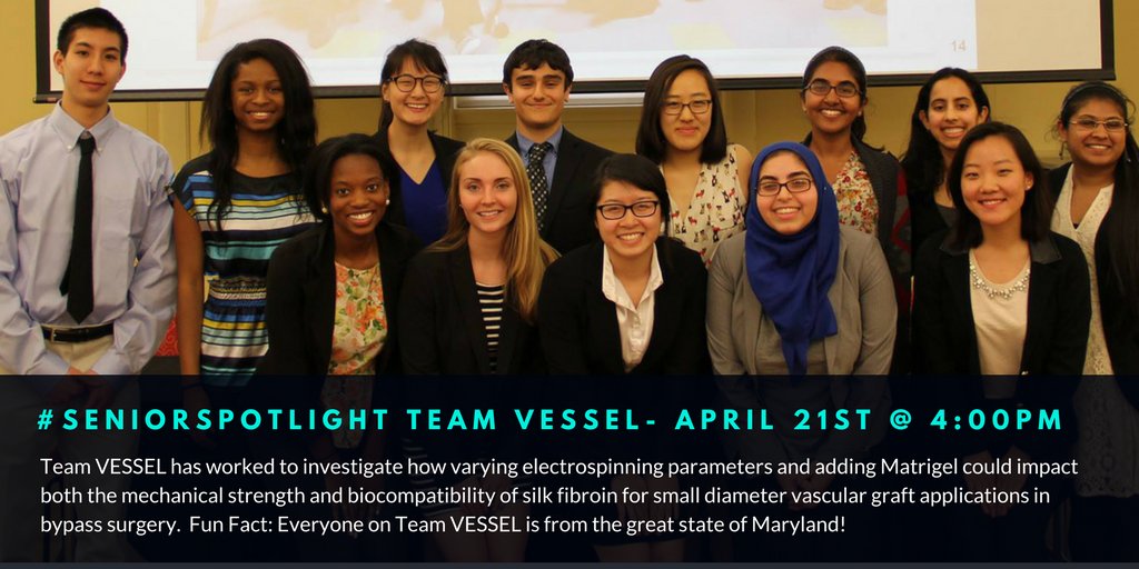 GemstoneProgram's tweet photo. Our last #SeniorSpotlight is on @TeamVESSEL! Hear their thesis defense at #ThesisConference17 on Fri 4/21 at 4:00pm in @riggscenter! https://t.co/Fat0QdzrfR