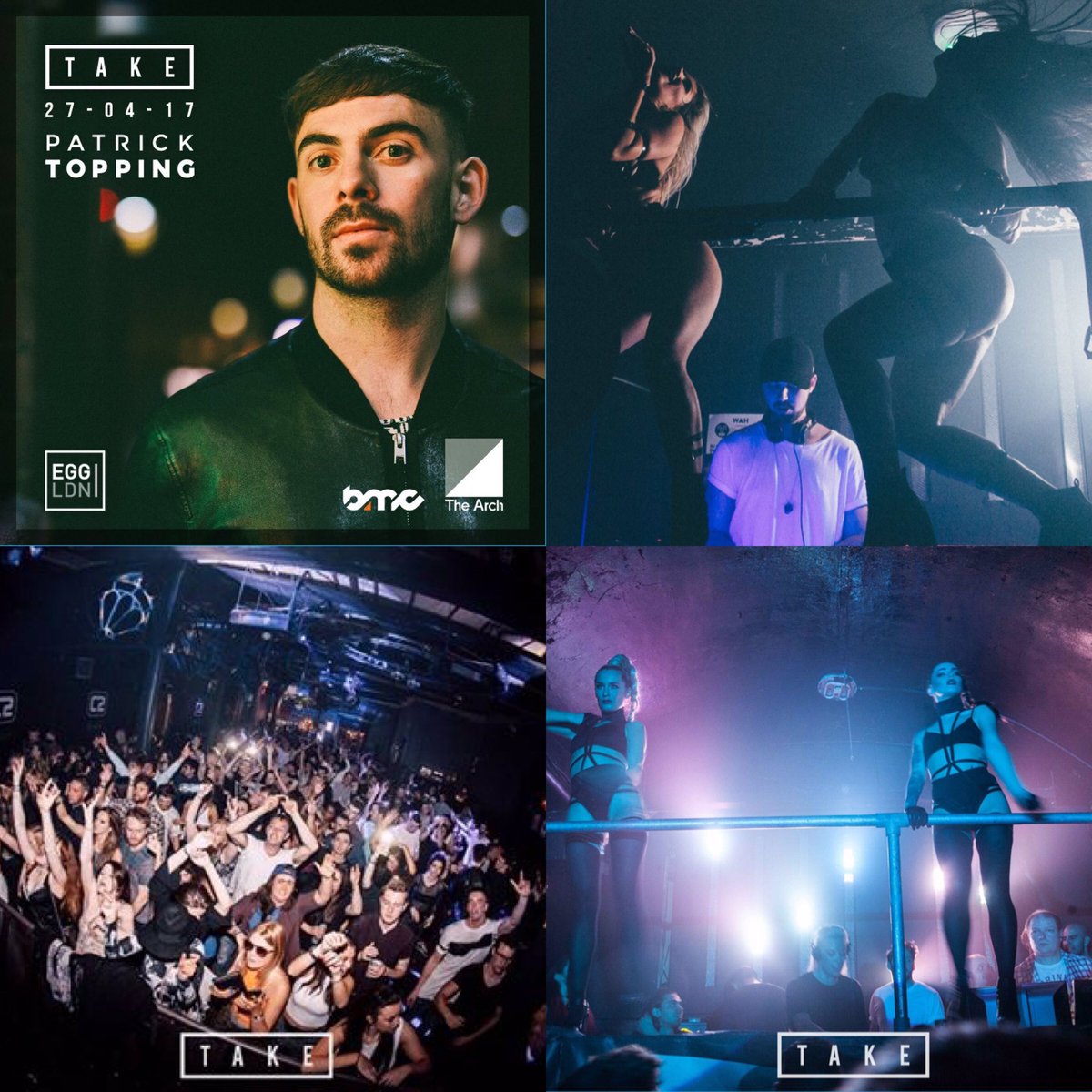 ThisIsTake's tweet photo. FINAL release tickets on sale!! @Patrick_Topping &amp; support @thearchbrighton #bmc2017 after party! Tickets: https://t.co/PoVSrc2TGp #brighton https://t.co/6Xhn0WGydB