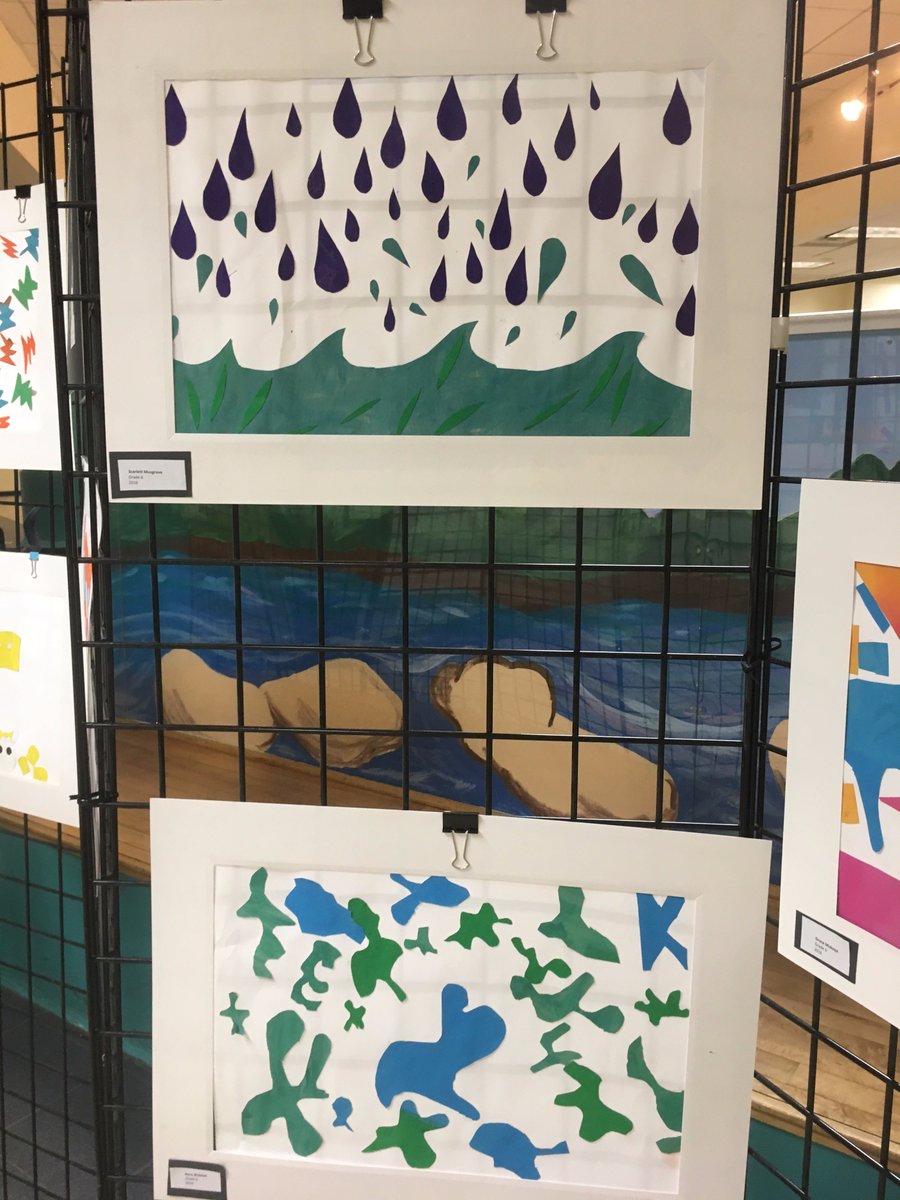 LMBMSLibrary's tweet image. #art #6thgrade #spring