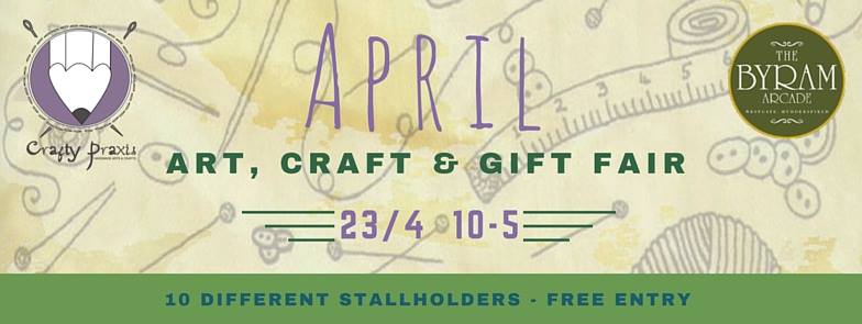 CraftyPraxis (@craftypraxis) on Twitter photo Saturday is April #Art #Craft & #Gift fair <a href="/TheByramArcade/">The Byram Arcade</a>! #slaithwaithour #yorkshirehour #huddersfield ow.ly/bbGc30aSAer Saturday is April #Art #Craft & #Gift fair <a href="/TheByramArcade/">The Byram Arcade</a>! #slaithwaithour #yorkshirehour #huddersfield ow.ly/bbGc30aSAer