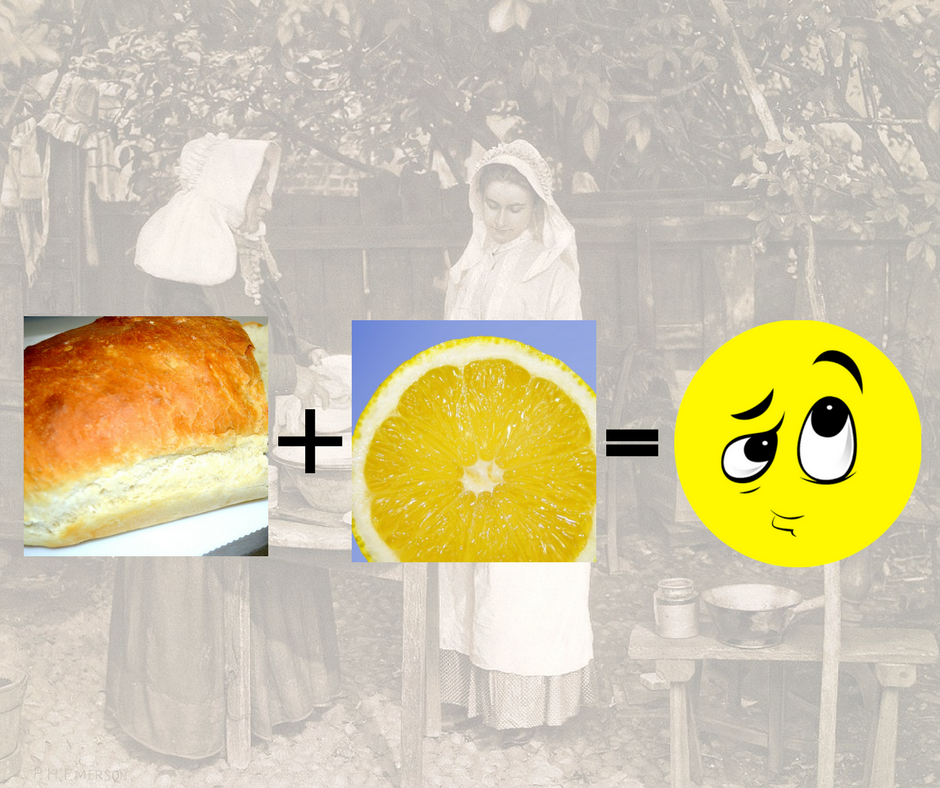 keepingitclean's tweet photo. In the 1830's stain removal called to rub the offending spot with lemon juice &amp; a hot loaf of bread... At least they were on the right track https://t.co/ktdlK7zIhL