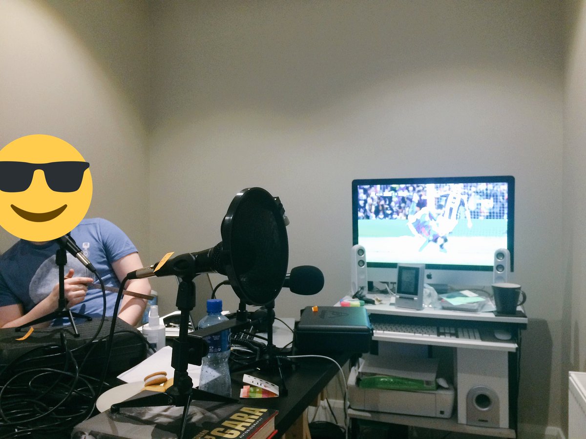 HOnTheDitch's tweet photo. Podcast recorded. Now to sit back and enjoy #BarcaJuventus   Check back for the podcast on Friday. #MysteryGuest https://t.co/xWWPK8pNGv