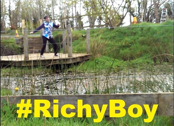 vimeo.com/213534626 #RichyBoy bops on what'll be The Pond Stage at #Sunflowerfest 2017 #SFF17 #dance #belfast #belfastlive #festival