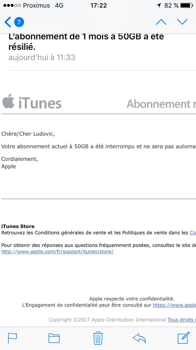 vecchioludo's tweet photo. @Belgium_iPhone bjr, êtes vous au courant d'un bug iCloud??? Mon moyen de paiement est tjs actif et j'ai tjs les 50g sur iCloud !!! https://t.co/YUUWcU6pzZ