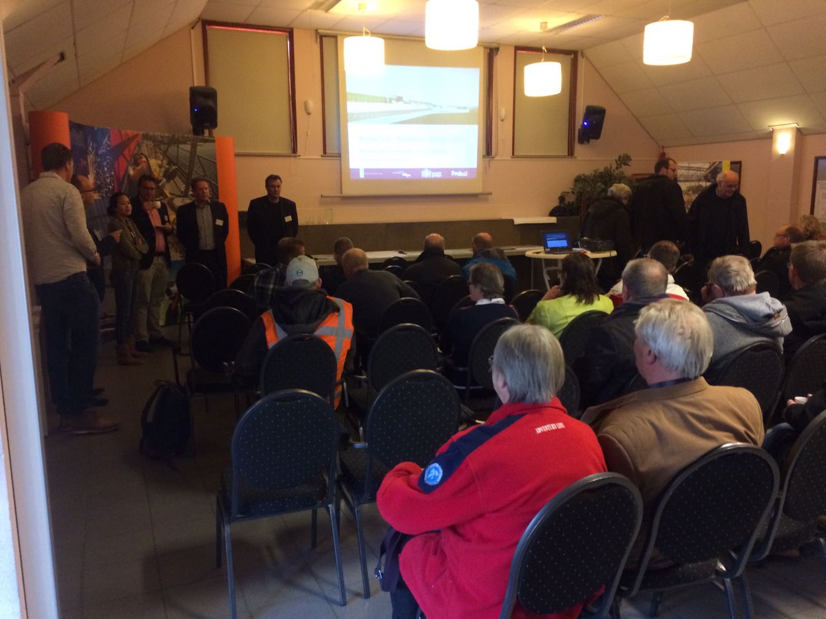 Maandag nog bezig met het vernieuwen van station Blerick (Lb) vanavond bewoners geinformeerd over bouw van station Rodeschool&amp;Eemshaven (Gn)