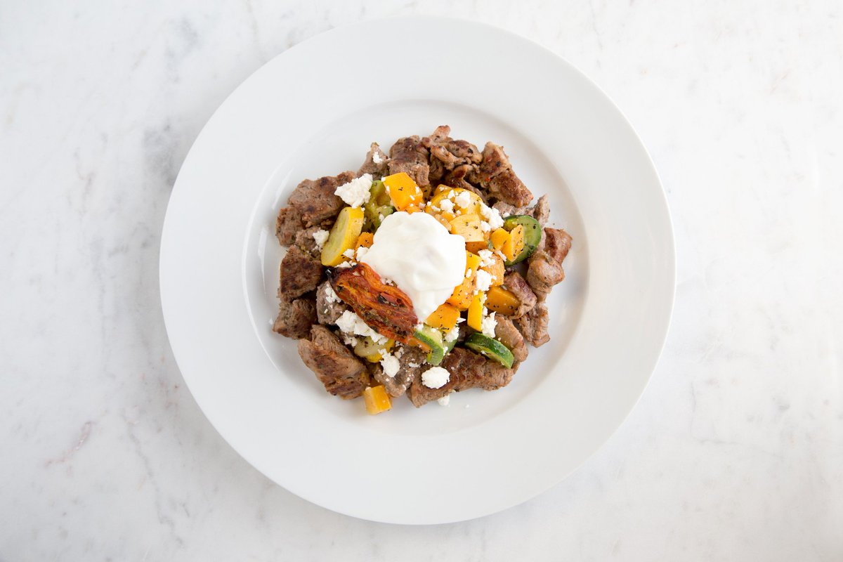 What's for dinner tonight? Try our beef souvlaki. Warm &amp; healthy for our second winter! #FFF #Mealprep #healthyeating