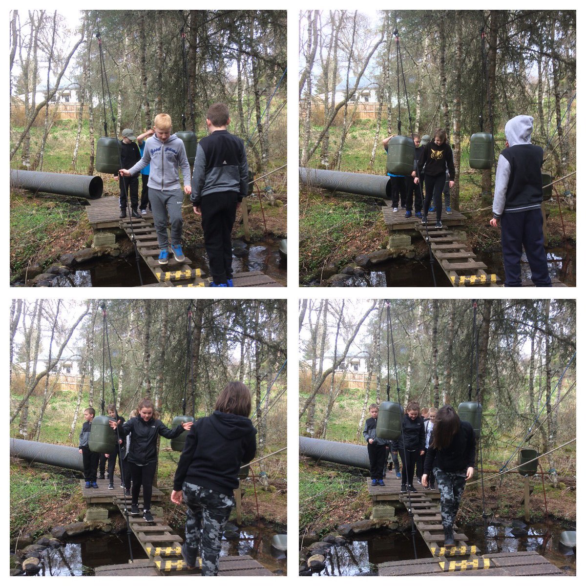 woodside_school's tweet photo. Another wonderful day at Abernethy full of challenges and fun #Abernethy17 #teamwork https://t.co/DMFO3CNb4P