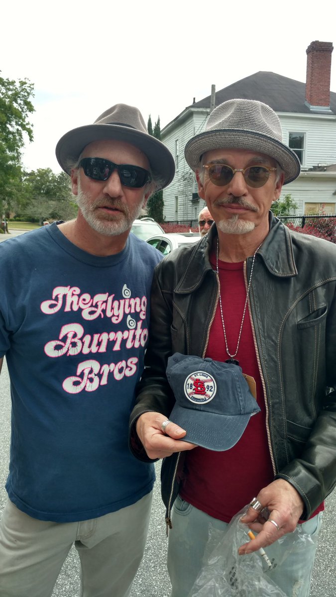 JamesCalemine's tweet image. @MaconGaSoul JC &amp;amp; Billy Bob Thornton. April 19, 2017. #BillyBobThornton #TheBoxmasters #JamesCalemine #Soul #RockNRoll #MaconGa