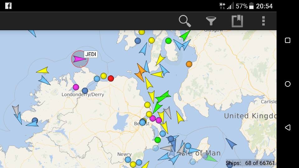 Sail4CF's tweet photo. North of Malin - the most northerly part of #ireland. Cracking day of Spinnaker flying, few songs great company &amp;plenty of laughs. #sail4CF https://t.co/cJ9ZRFoIGM