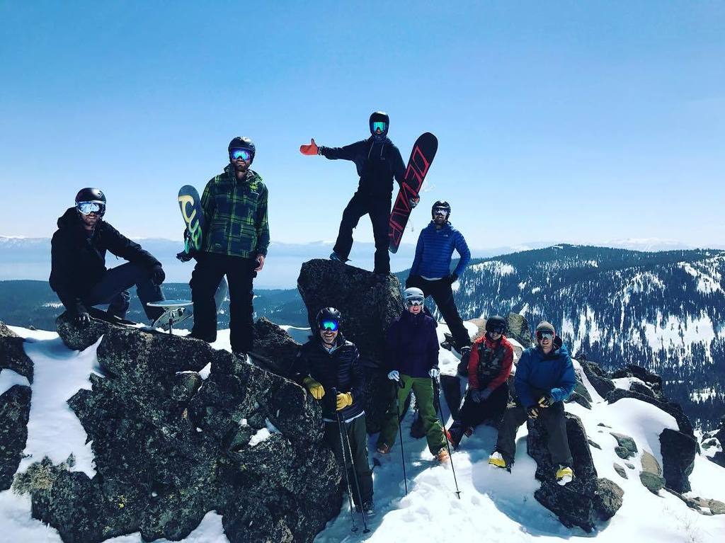 TMR &amp; guests enjoying unparalleled access from the Alpine Chalet. A unique development opportunity. #Dailyscenic … bit.ly/2oWr6fD