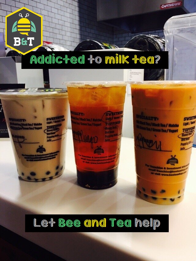 FYBTCA_WC's tweet photo. Milk tea is life. Wouldn't you agree? #WalnutCreek #BeeAndTea #DrinkRun #SnackTime https://t.co/dKIiddH2It