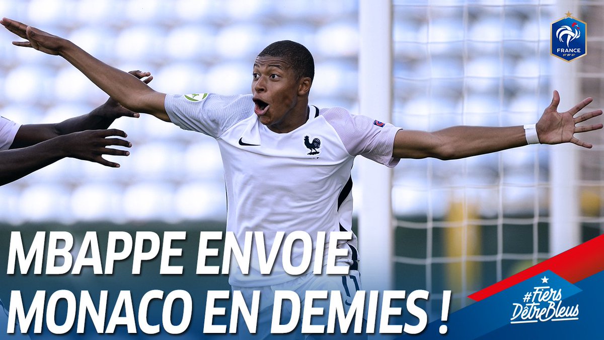 L'<a href="/AS_Monaco/">AS Monaco 🇲🇨</a> s'impose 3-1 face à Dortmund grâce notamment à un but de <a href="/KMbappe/">Kylian Mbappé</a> dès la 3ème minute!!!🔥🔥🔥 #ASMBVB #FiersdetreBleus