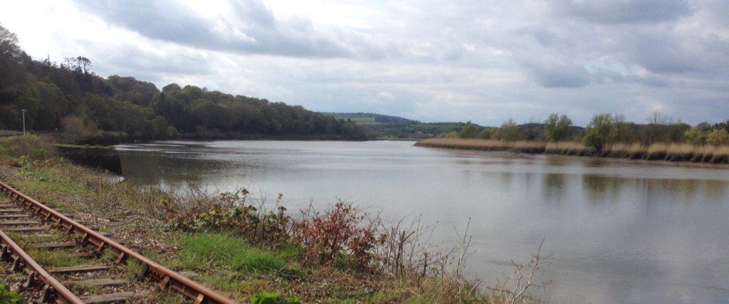 irnirn's tweet image. The greenway by the Suir at Mt Congreve, Tuesday