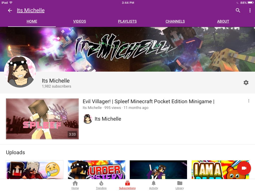 ItsMichelleYT's tweet photo. 18 SUBS AWAY FROM 2k OMG!! 😭😭💘
#MichArmy
#RoadTo2k https://t.co/t1LkrTCWhS