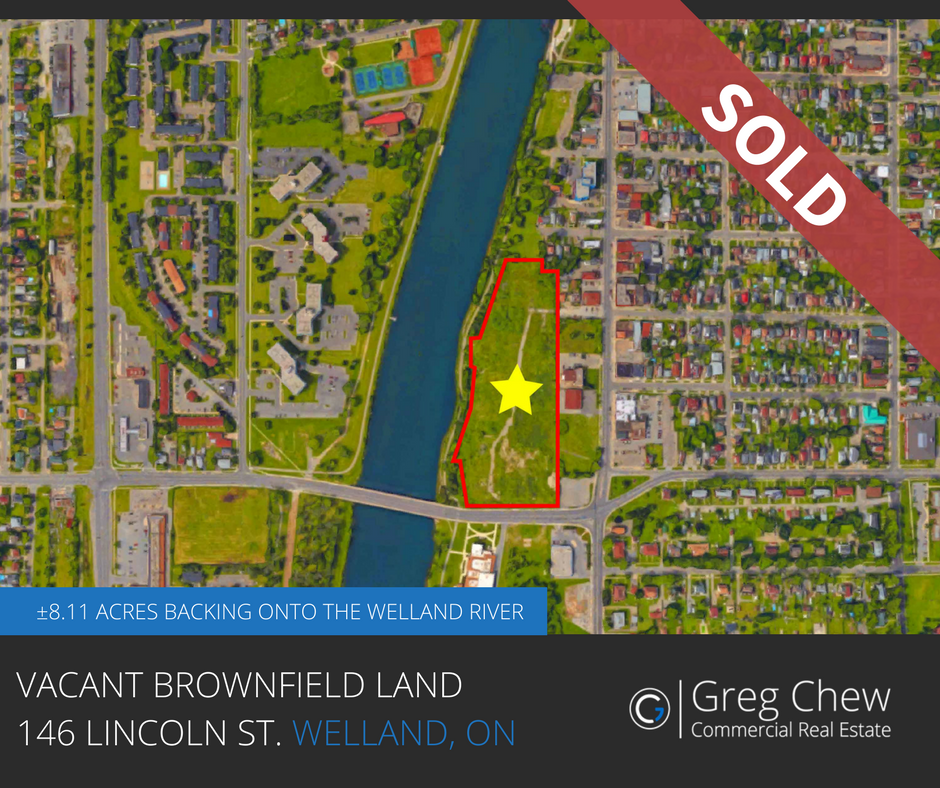 chewinonit's tweet photo. The long time vacant 8 acre waterfront property at 146 Lincoln St. in Welland has sold https://t.co/pAIdp3sgdo #cre #welland #landdev https://t.co/ItON9jWavW