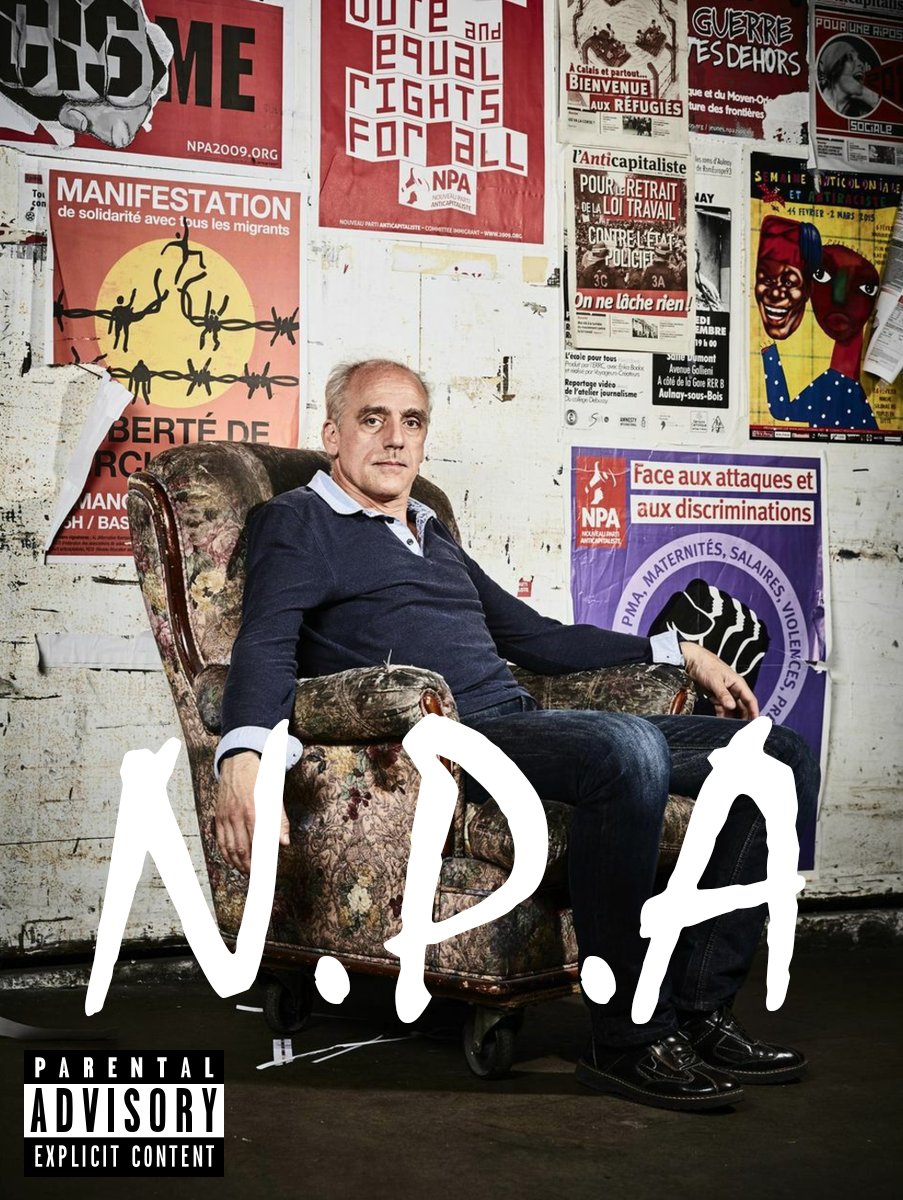 SwnnMachine's tweet image. #NPA  #Poutou2017