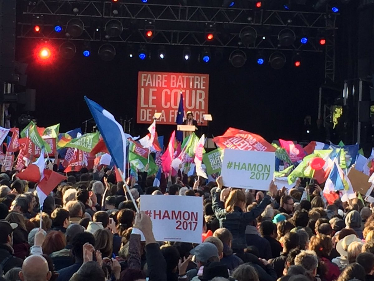 SandraEscude's tweet photo. "Espérer c'est démentir l'avenir" #allezvoter #jevoteraiPOUR #Hamon2017 @benoithamon https://t.co/C5q4QrPgPo
