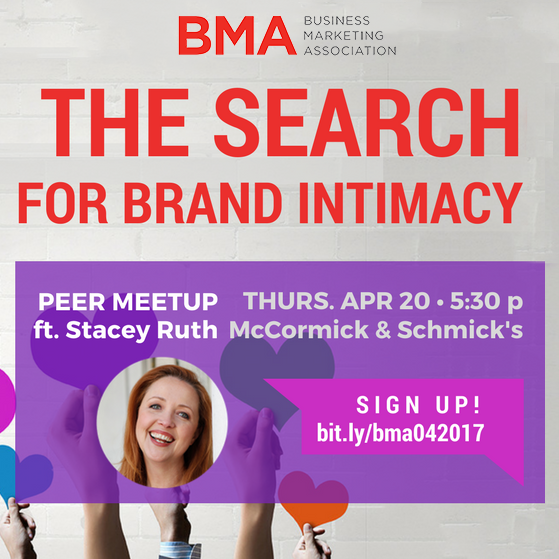 BMA_ATLYP's tweet photo. Searching for the secret to building #B2B brand intimacy? Get answers from @StaceyRuthSays at @BMAAtlanta's event!  https://t.co/uK65Y10bWD https://t.co/2WgNxlc7kb