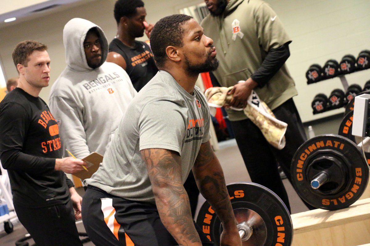 The #Bengals are back and they will NOT be out worked. 💪  More photos 📷: go.bengals.com/2pDnEY9 https://t.co/UZN4JIeUn8