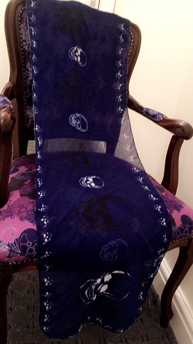 MlrPattern's tweet image. First collection of chiffon scarves finished and available now! #skull #design #chiffon #design #designer #fineliner