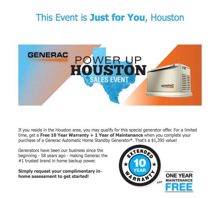 GeneratorIndust's tweet image. Just For You Houston! Contact Generator Industries Today to Learn More: (281) 997 - 9110