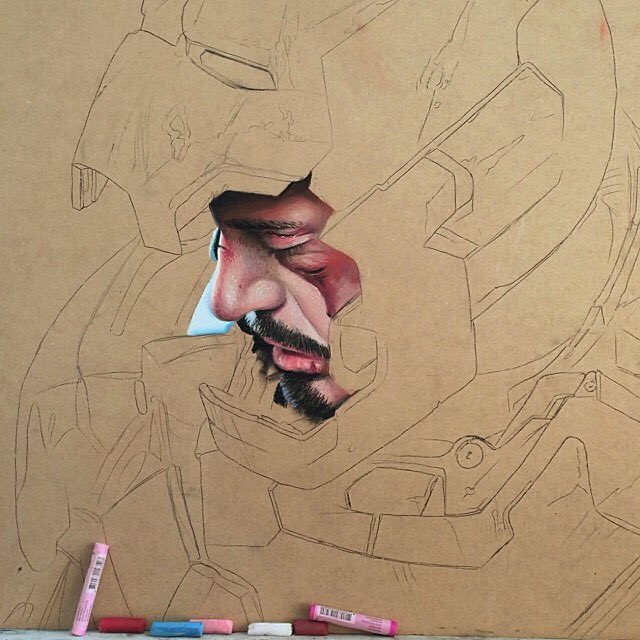 Pol_tattoo's tweet image. De mis cuadros favoritos 😊 espero que os guste el proceso amigos (pastel sobre tabla)