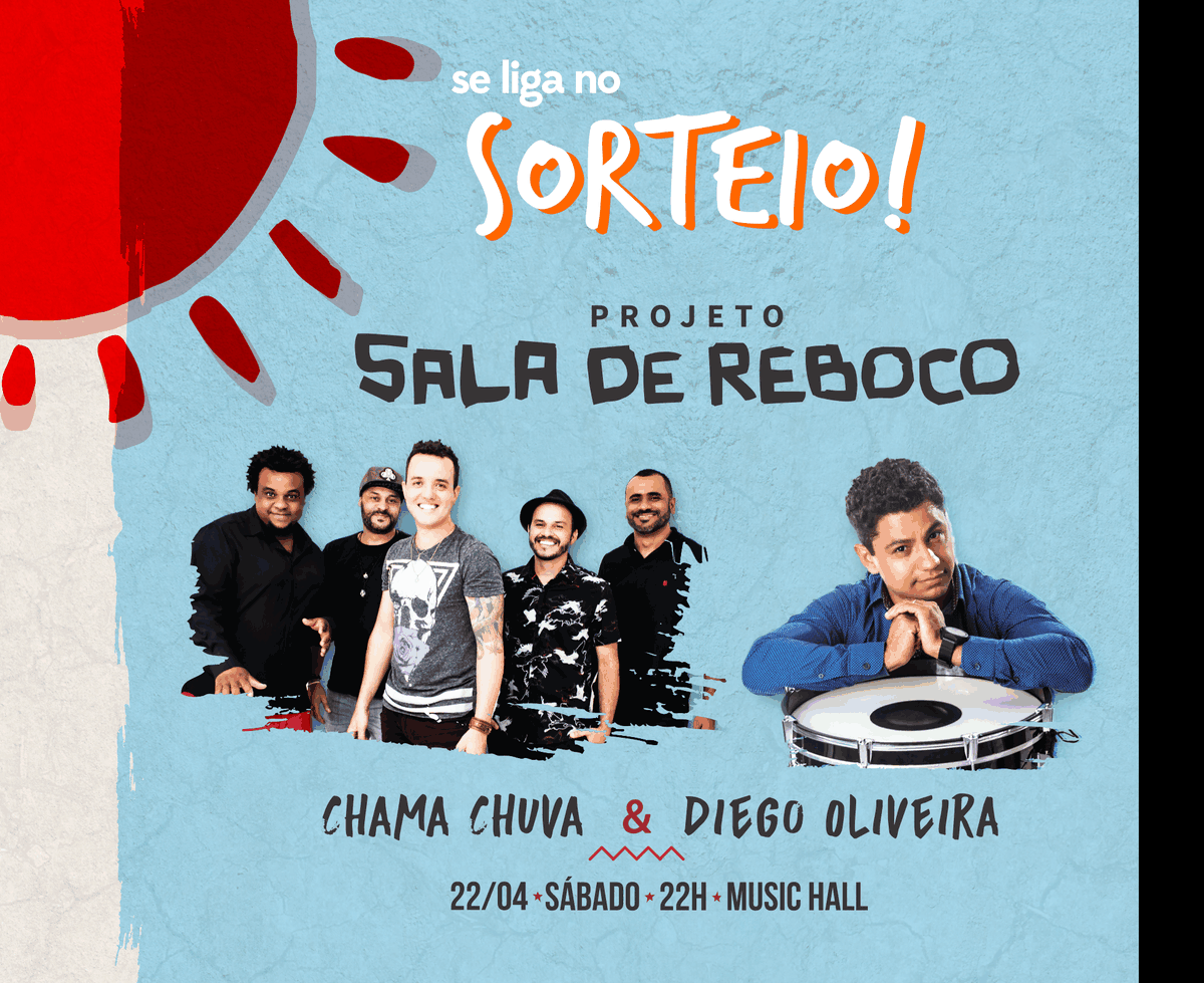 lapacultural's tweet photo. Concorra a ingressos para o #forró deste #sábado! Diego Oliveira &amp; Banda + @ChamaChuva. 22h, @MusicHallBH 
Inf.: https://t.co/kW9UrqET3T https://t.co/qFrkfBH8rA