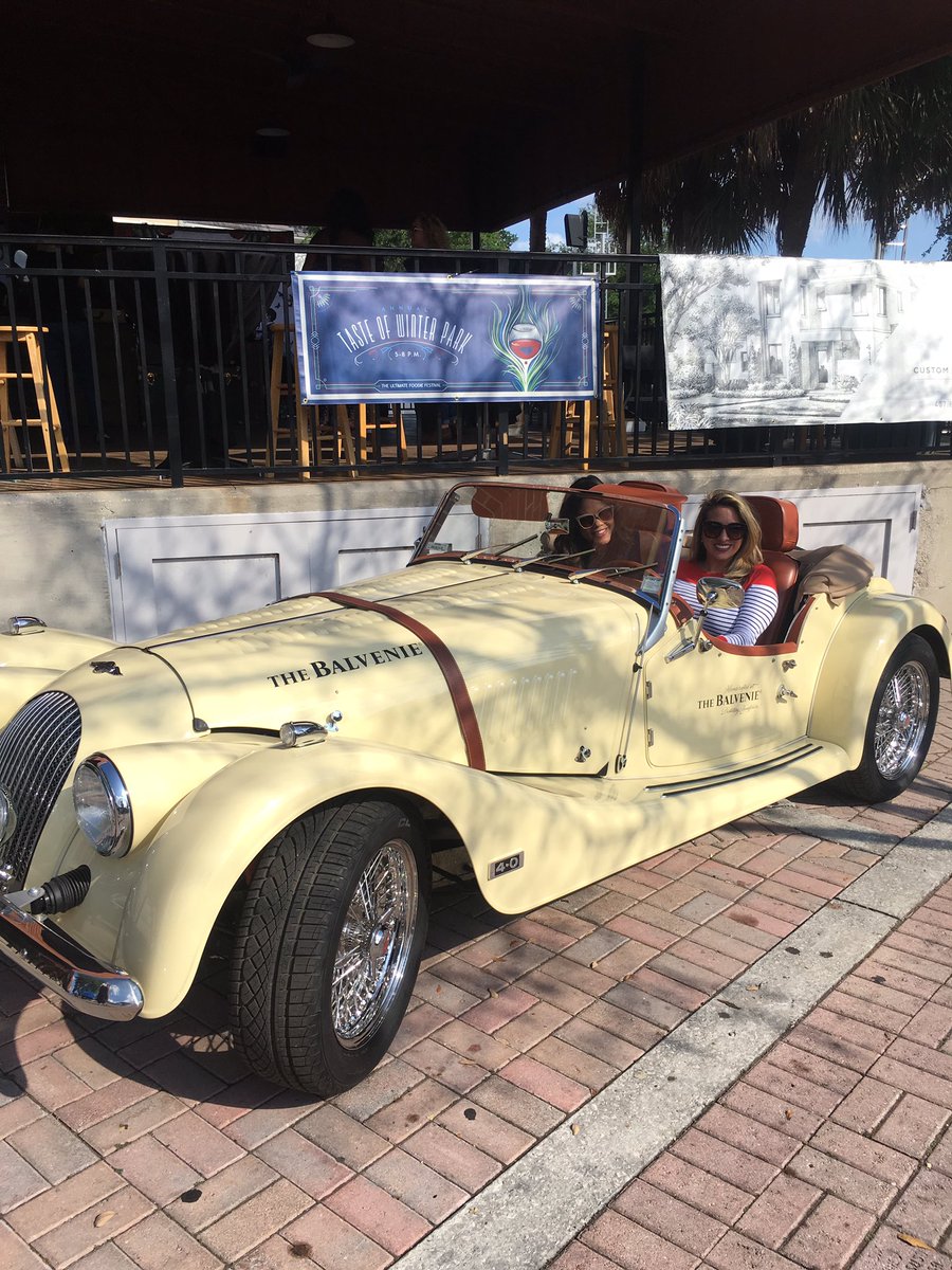 How cool is this retro whip? Come pose with it ~ thanks <a href="/BalvenieUS/">The Balvenie US</a> #WPtaste