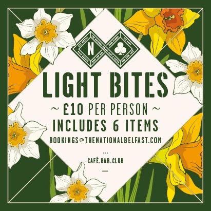 Private hire at The National &amp; sixty6 - Celebrate with us, add light bites and drinks receptions! Contact Bookings@TheNationalBelfast.com