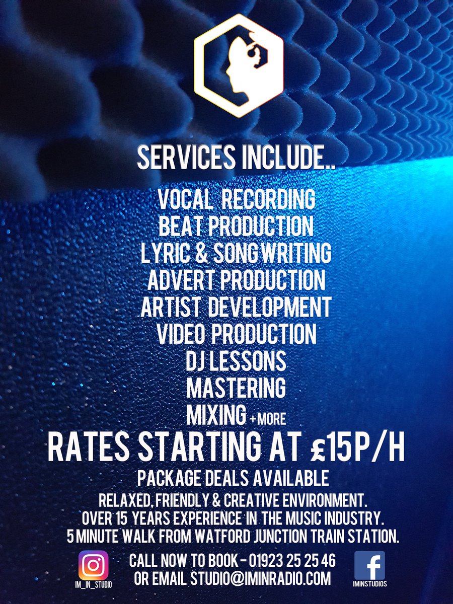 I'M IN STUDIO tweet media