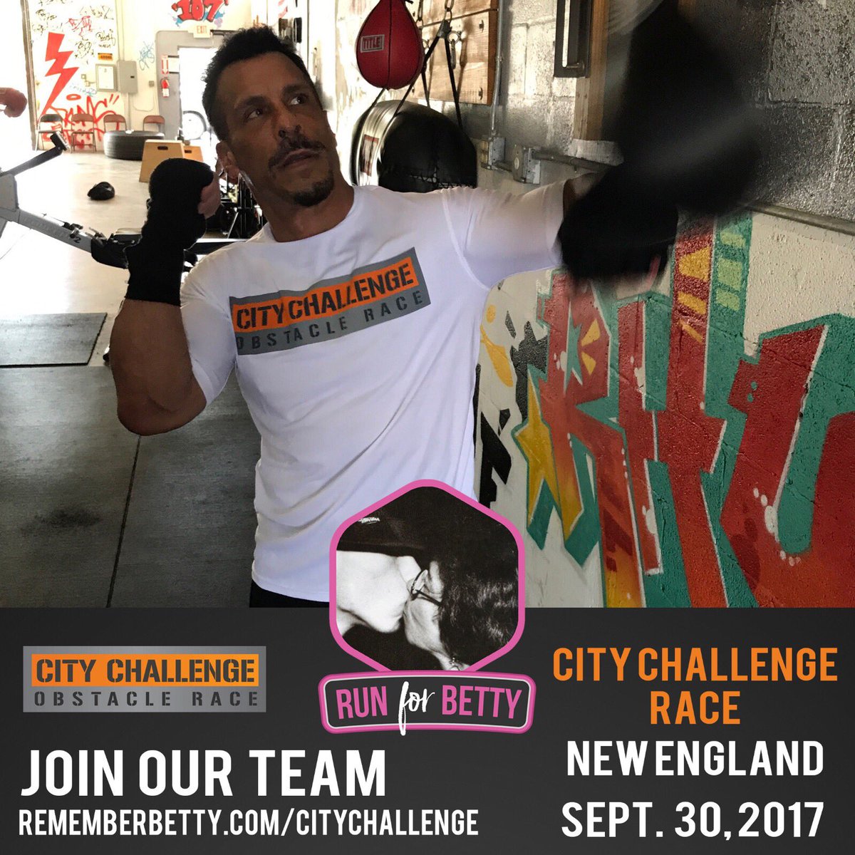 RememberBetty's tweet photo. How's YOUR @CityChallengeRc training going?? Join our #RunForBetty team for the Sept. 30 event in New England! https://t.co/VZL6qCmwsl https://t.co/rpbtMTvOu0