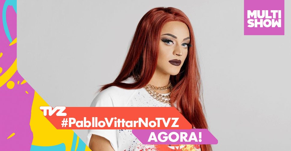 multishow's tweet photo. #PablloVittarNoTVZ lacrando AO VIVO nesse exato momento! Sou Vittarlover de carteirinha e tô amando! https://t.co/pxF1CmR4fg