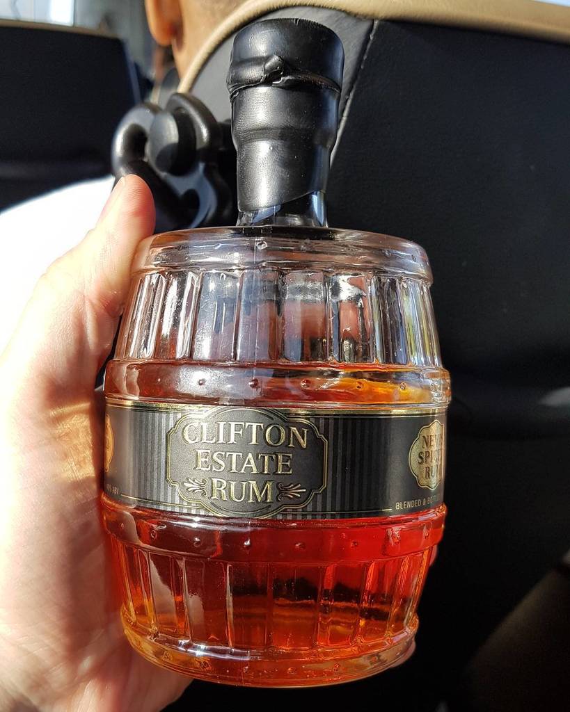 CaptMalice's tweet photo. Clifton Estate Rum from Nevis spiced with cloves, cinnamon, nutmeg, orange peels, and honey. https://t.co/5fbefUF6e3