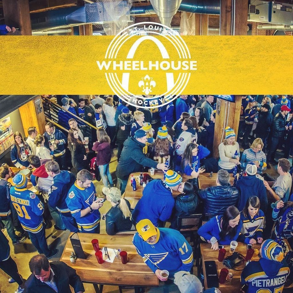 WheelhouseSTL's tweet photo. The boys are back in town, bring your brooms because we’re about to sweep into round two! #lgb #bleedblue #itsames… https://t.co/SeQpKKRBFj https://t.co/NFDMhkEEh3