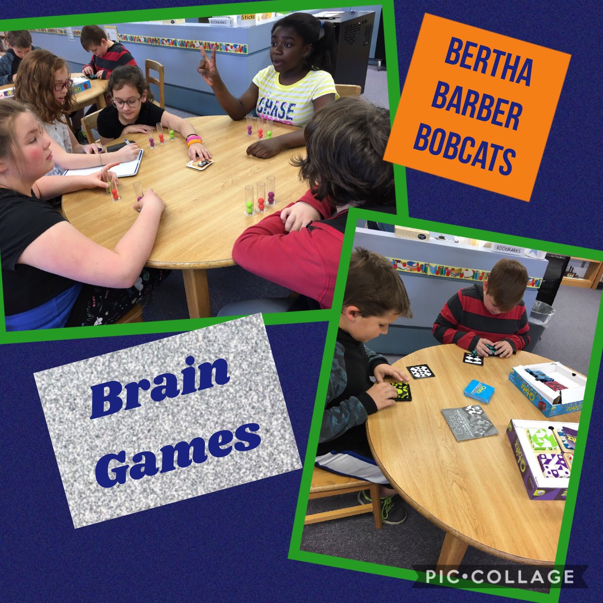 lswanson79's tweet image. Brain games with @BerthaBobcats 4th graders! #bpsHAL #bpsne #visualdexterity