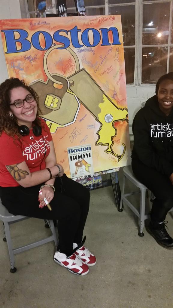 AFHBoston's tweet image. fun night @BosMagEvents Thx for creating with us. Talent abounds! #BostonDesignWeek #afhcreative