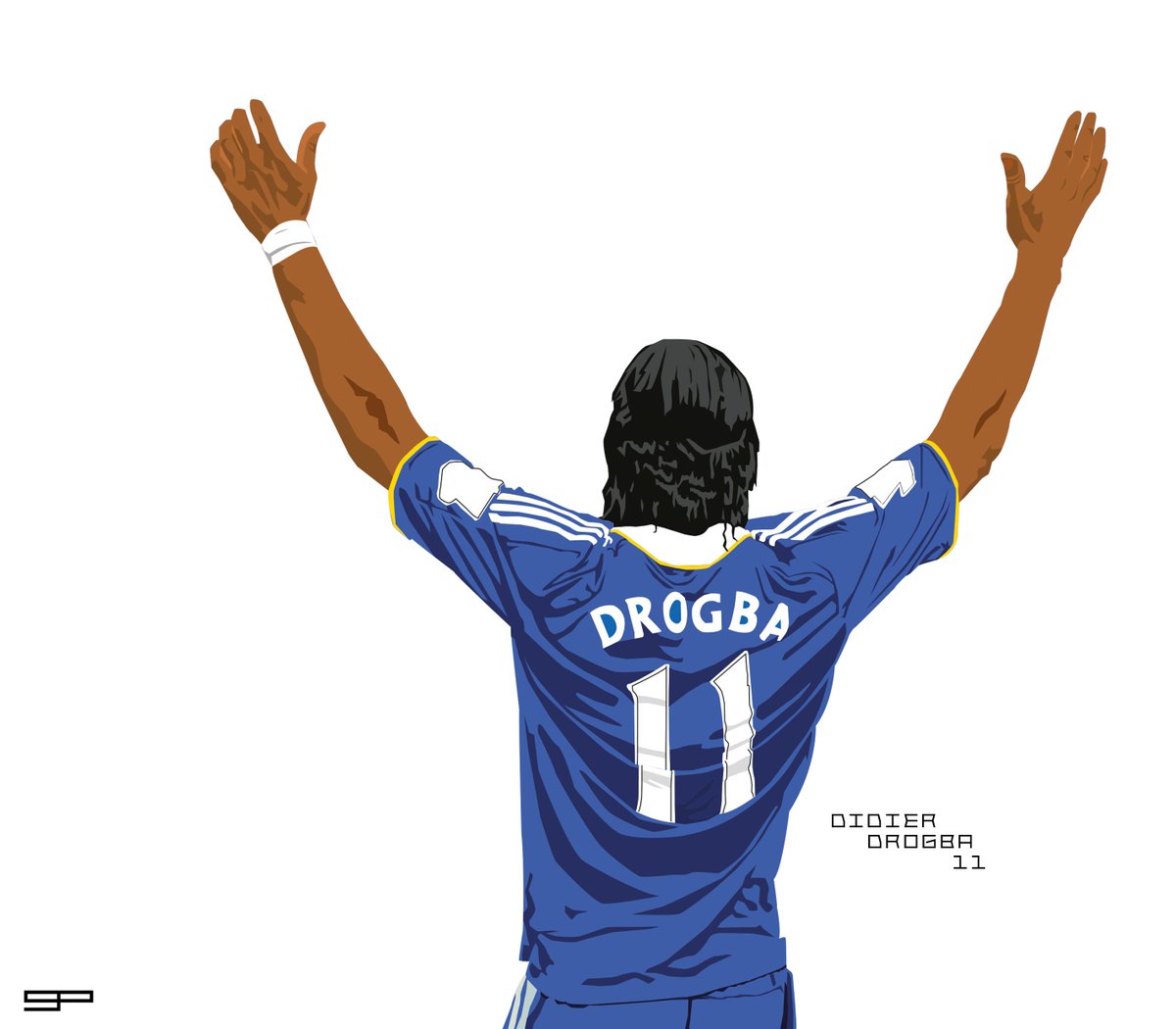 ImplendoDesigns's tweet image. .@didierdrogba - Digital Illustration