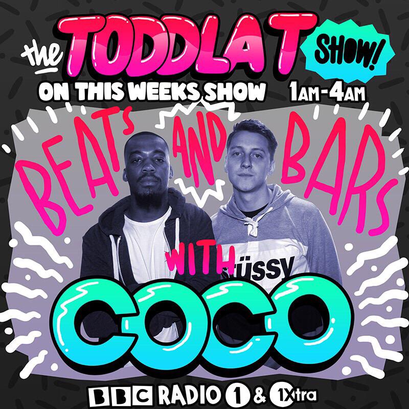 LOCK INTO <a href="/1Xtra/">BBC Radio 1Xtra</a> TOMORROW NIGHT TO HEAR @CokesM3 ON <a href="/TODDLAT/">toddlat</a>'s SHOW