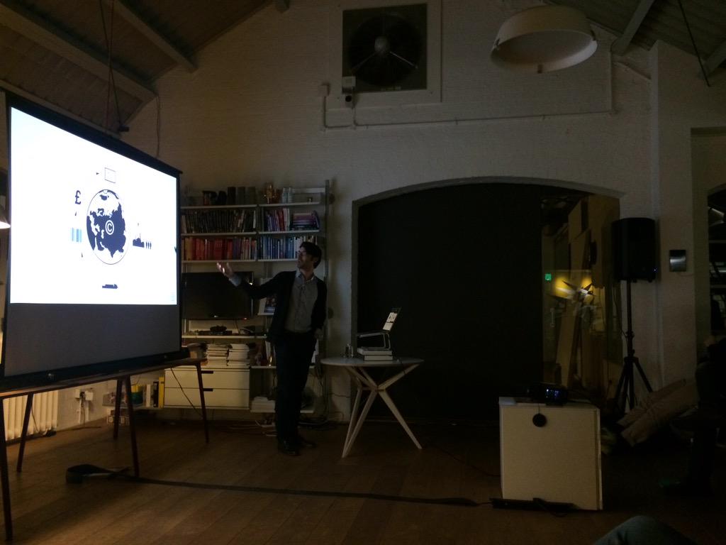 smalltalks_mxm's tweet photo. Now we have @nick_diaconou of @open_desk on 'stage' #smalltalks http://t.co/dFUeE94opy
