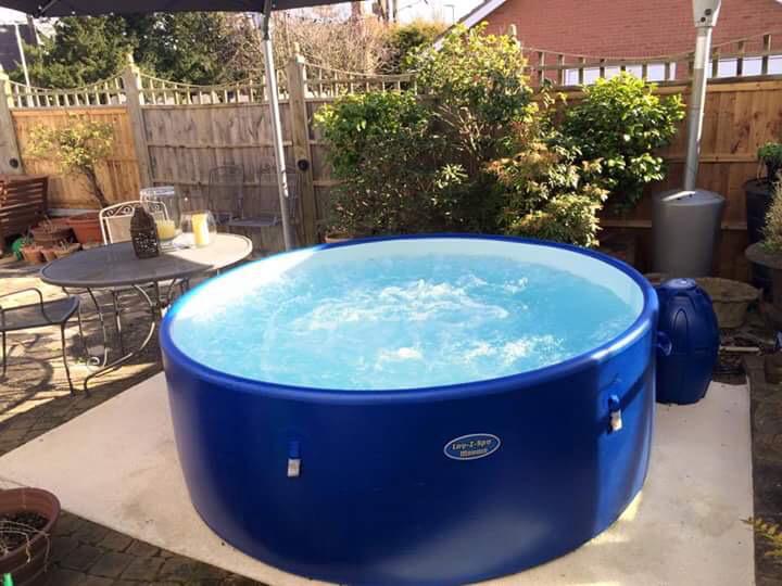 instanthottub's tweet image. Looking 4 something a bit different 4 a special occasion? Our 6-8 seater hot tub could do the trick! #leicesterhour