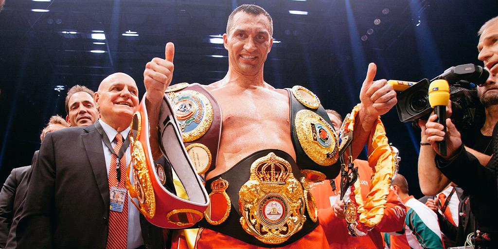 Happy 39th birthday to heavyweight champ Wladimir One month until live on HBO. 