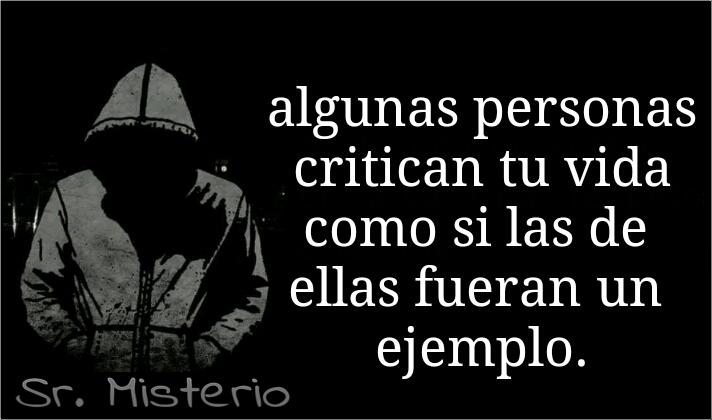 iSrMisterio's tweet photo. Algunas personas critican tu... http://t.co/rkGg4D6c1r