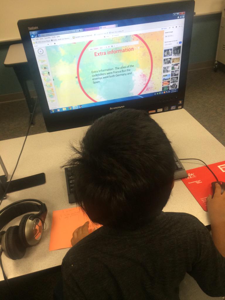 gabbyyy_Proc's tweet photo. Who says 2nd graders can't design and create a Prezi all on their own?! #wcerangers #technologyatitsfinest #katyisd http://t.co/xB0r5KetMI