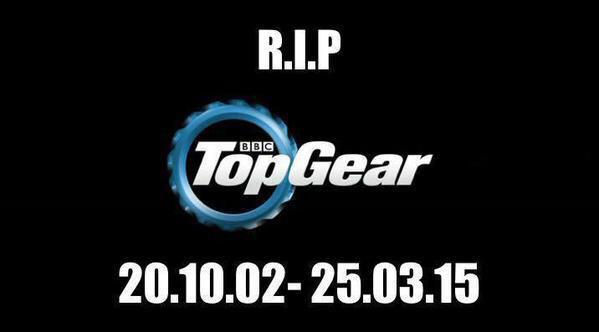 RIP #TopGear it won't be same again... Until it airs on Sky that is! <a href="/JeremyClarkson/">Jeremy Clarkson</a> <a href="/RichardHammond/">Richard Hammond</a> <a href="/MrJamesMay/">James May</a>