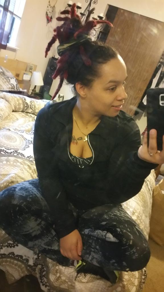 MamasDreads's tweet photo. #reddreadhead http://t.co/6RsZZjLmSx