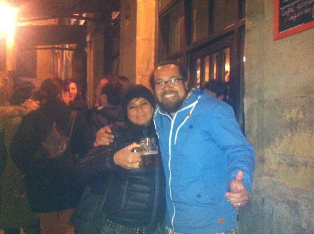 MarisaHudlin's tweet photo. Having a good time at #PesoNeto! #bilbao http://t.co/XH25uf3Fd9