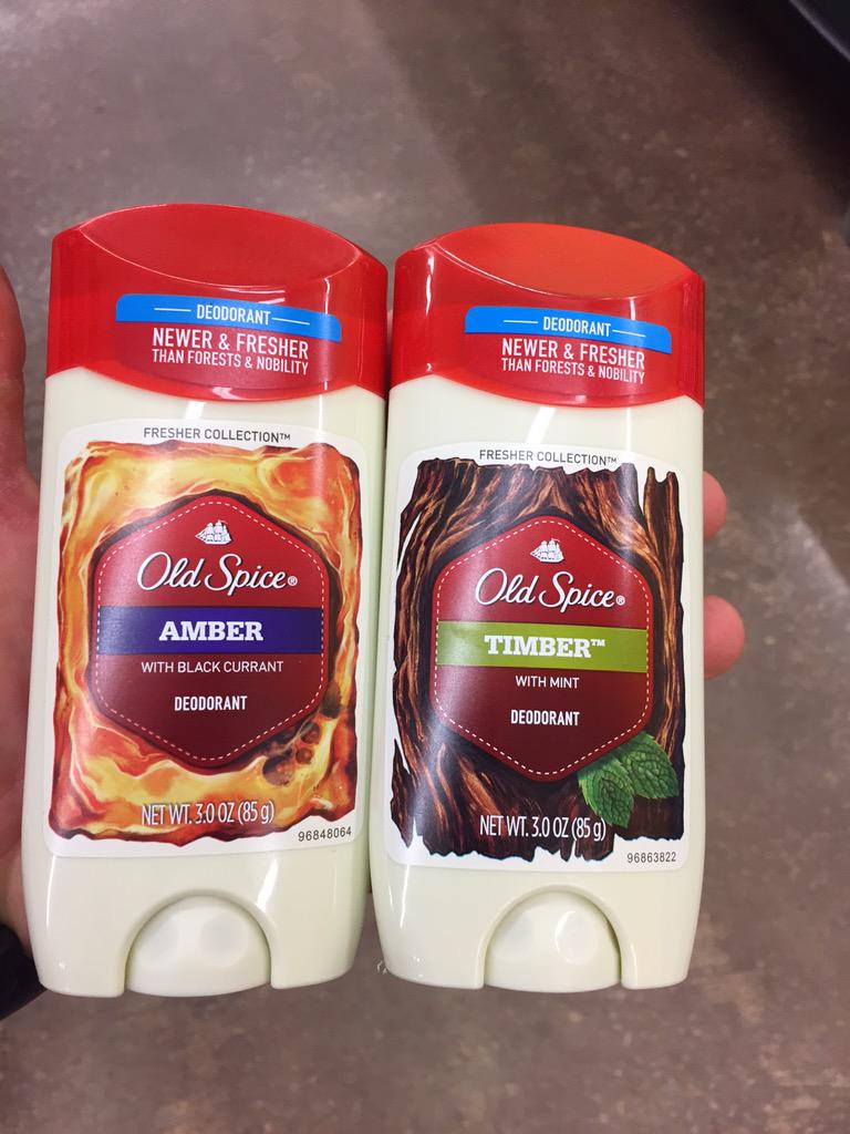 jamesohobart's tweet photo. @OldSpice When manliness calls you call back. It's been a long hunt but finally! Thanks @kroger #FresherCollection http://t.co/yLjAue5b4H