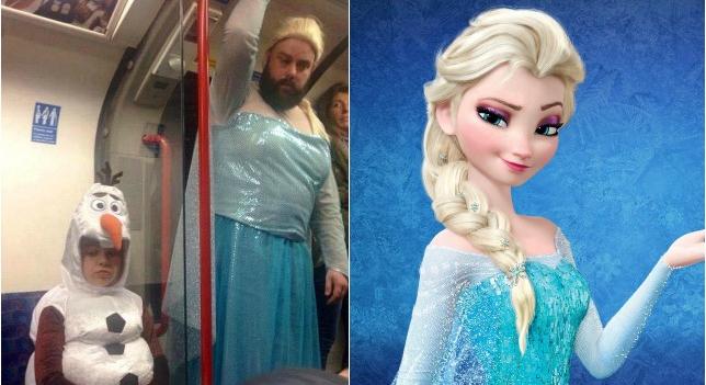 A3Noticias's tweet photo. Un padre se disfraza de Elsa de 'Frozen' para poder acompañar a su hija a una fiesta
http://t.co/NYQHyGI44k http://t.co/WaXySD2z3L