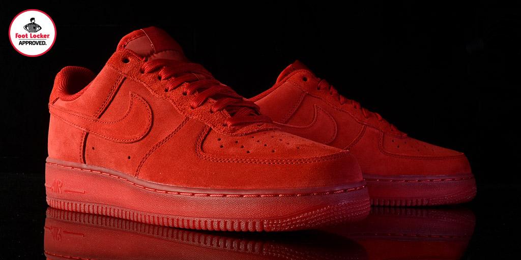 Foot on Twitter: "The 'Gym Red' #Nike Air Force 1 Low. Hitting &gt; http://t.co/UzYZvtcxo4 http://t.co/yt5BYGxyNY" /